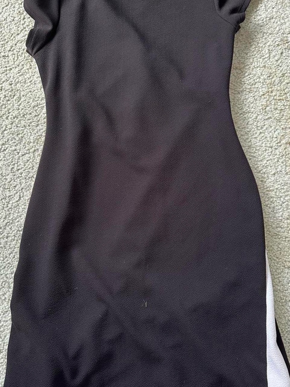 Almost Famous Black Dress with White Trim - Picture 2 of 4